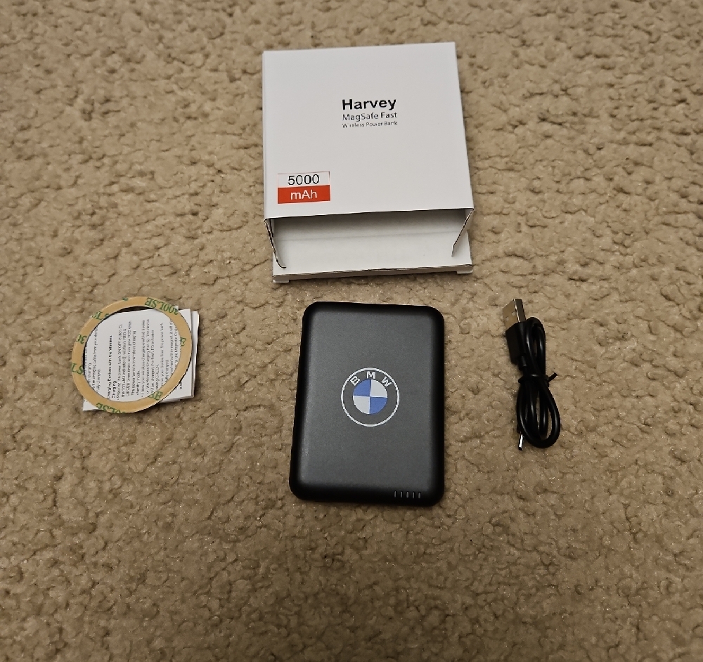 BMW | 2025 Edition | Harvey MagSafe Fast Wireless Power Bank